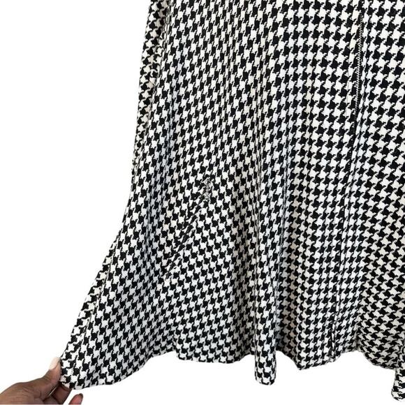 Vintage Y2K Express Houndstooth Swing Coat Jacket Size Small - Picture 3 of 9